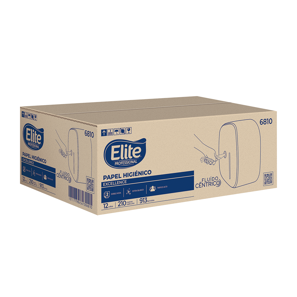 Papel Higiénico Fluido Céntrico Excellence 210 mts
