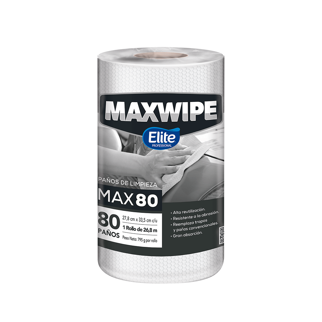 Paño de limpieza MAX80 / Formato Rollo 