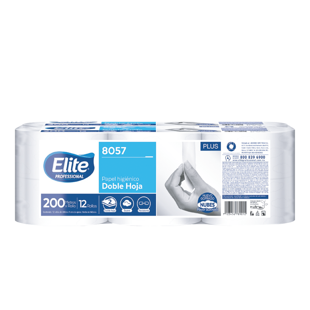 Papel Higiénico Junior Plus 200 mts