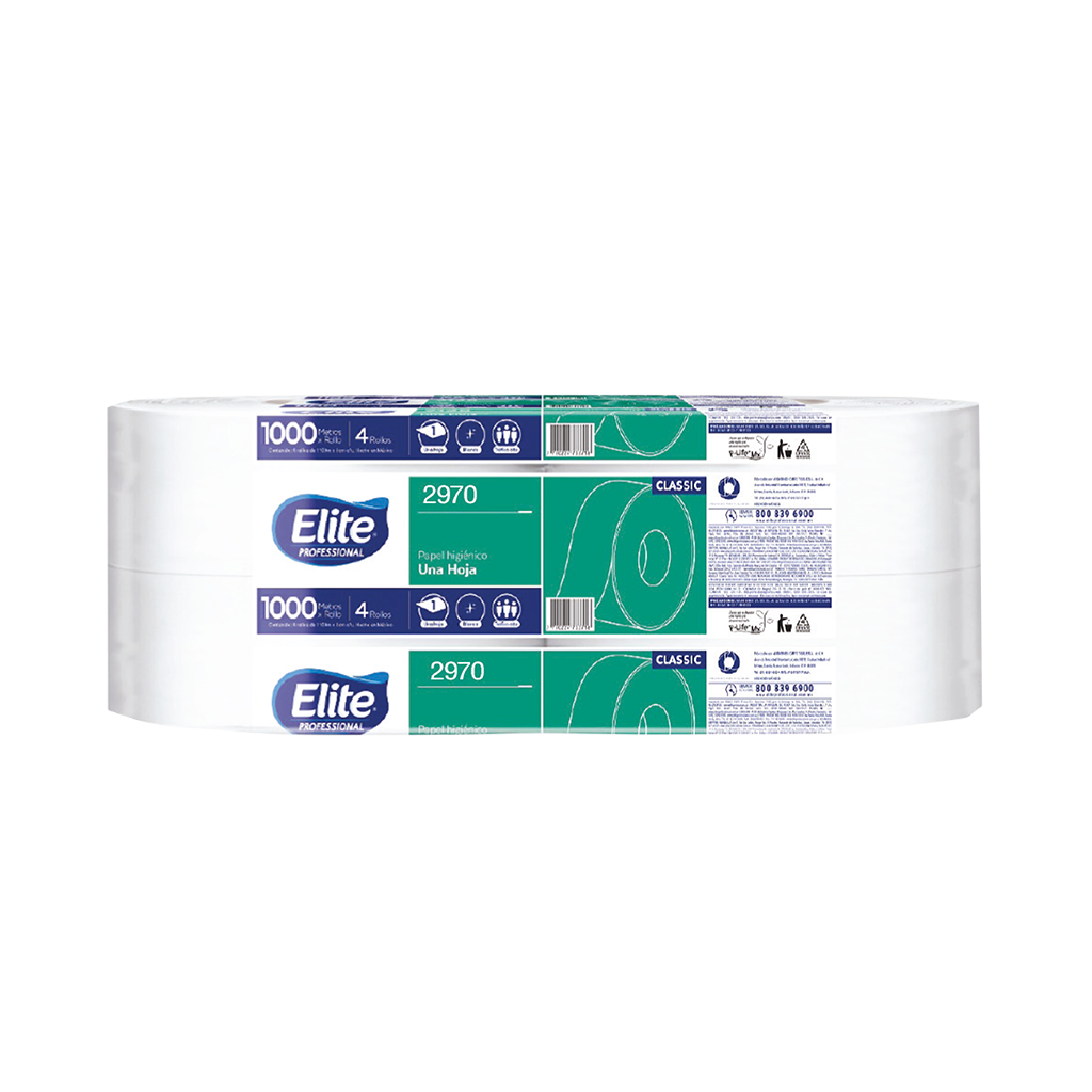 Papel Higiénico Junior Classic Hoja Sencilla 1000 mts