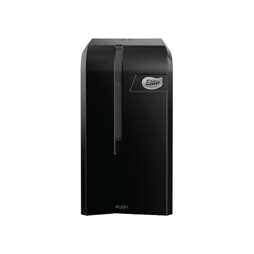 Jabonera Rellenable Manual Negro