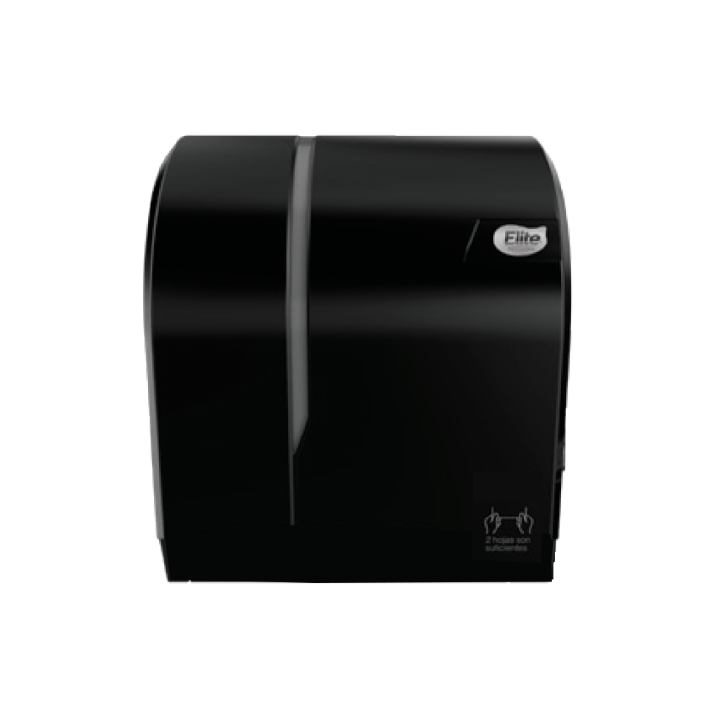 Dispensador Toalla Rollo Auto Cut Manual  Evolution Negro