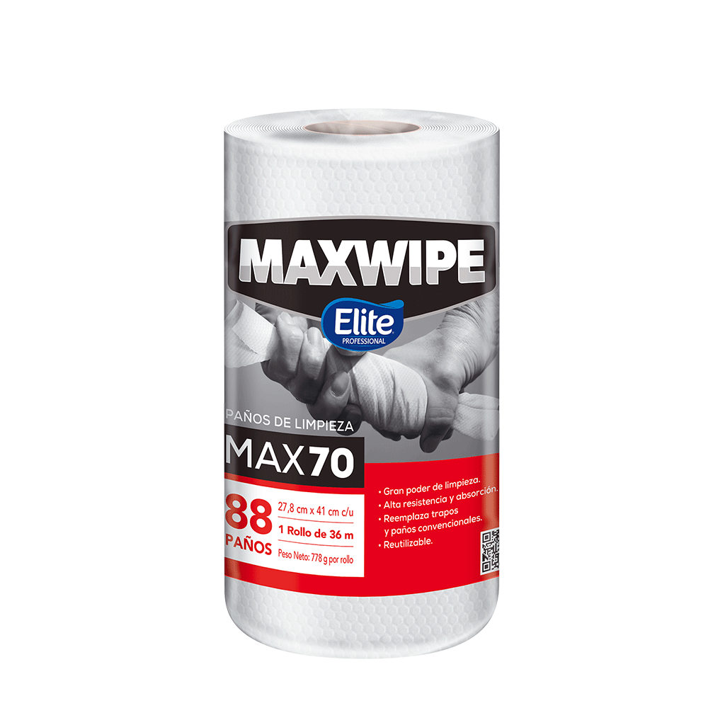 Paño de limpieza MAX70 / Formato Rollo