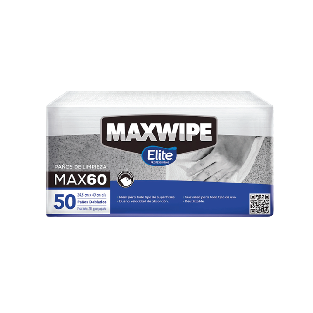 Paño de limpieza MAX60 / Formato doblado