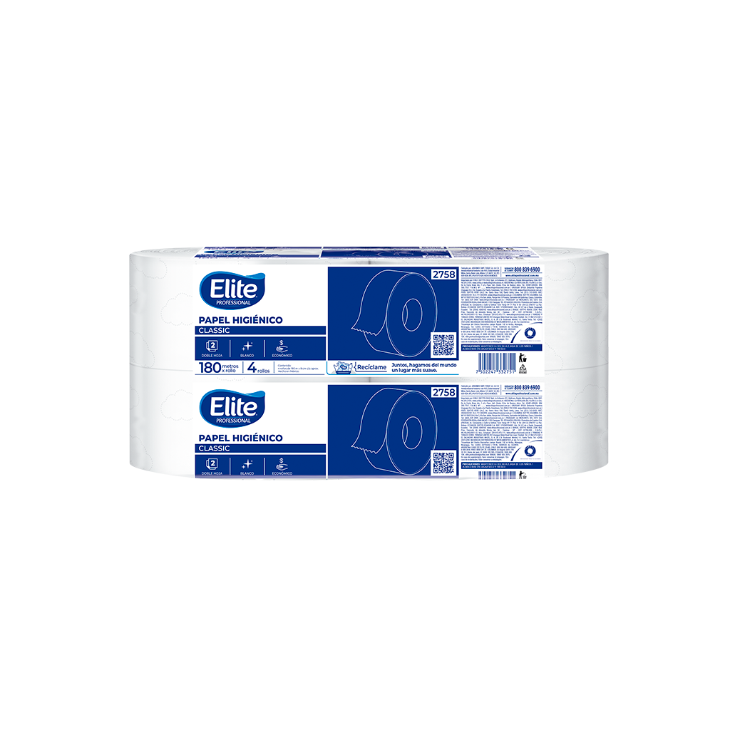 Papel Higiénico Junior Classic 180 mts