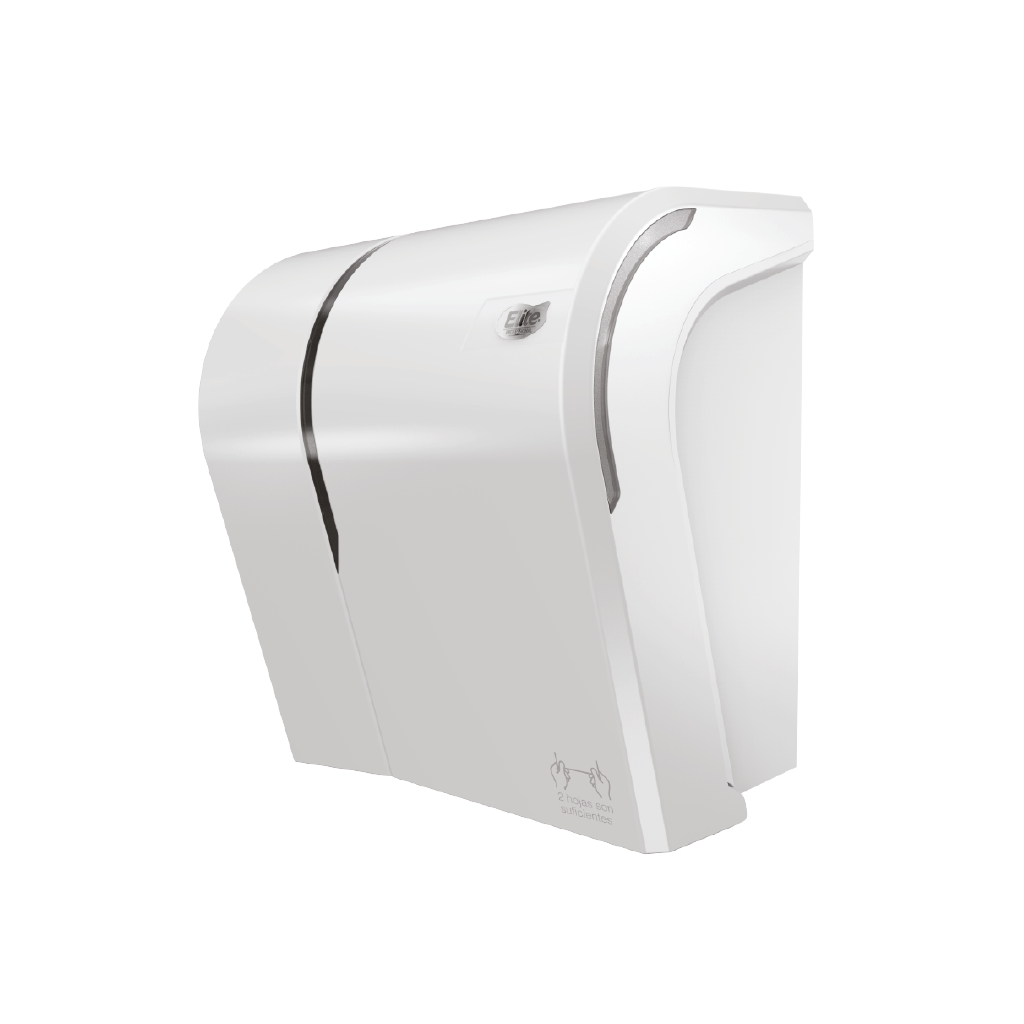 Dispensador Toalla Rollo Auto Cut Manual  Evolution Blanco