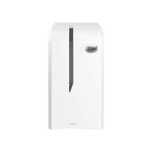 Jabonera Rellenable Manual Blanco