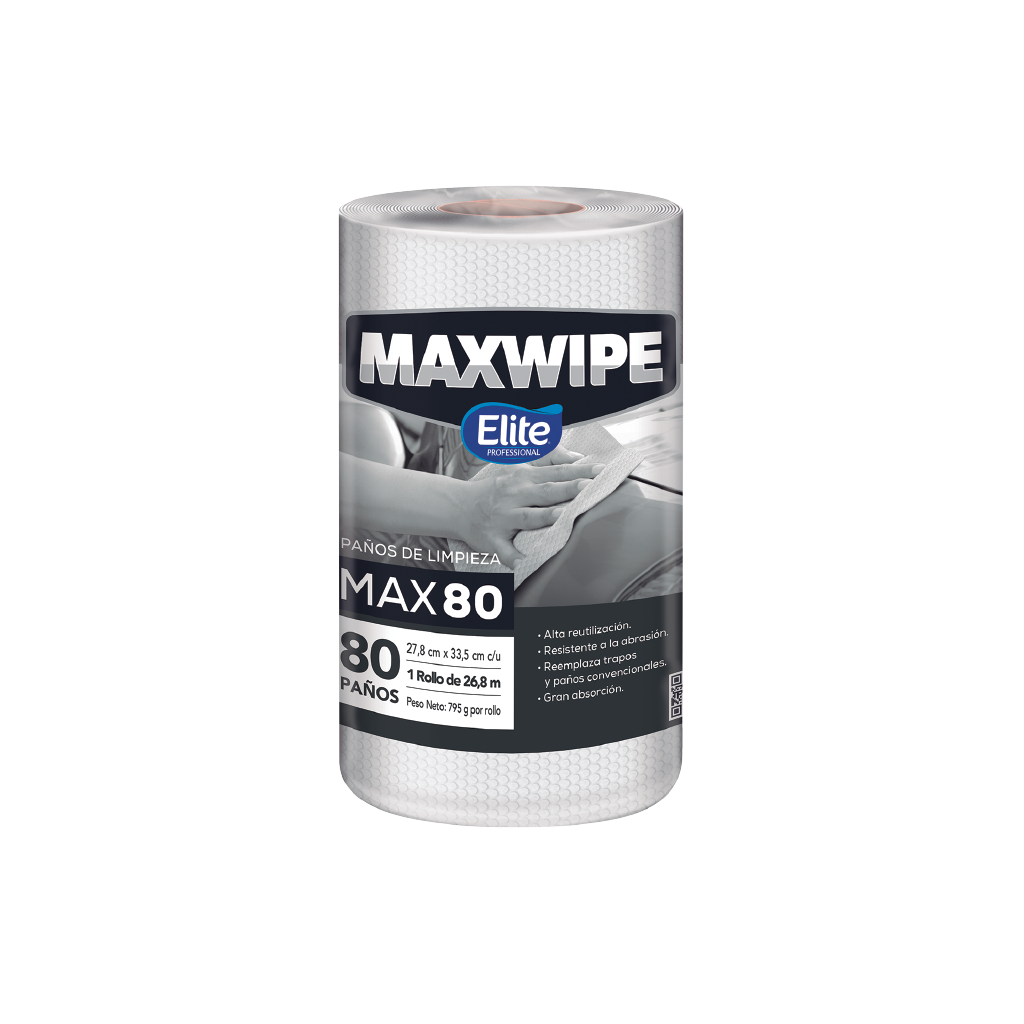 Paño de limpieza MAX80 / Formato Rollo 