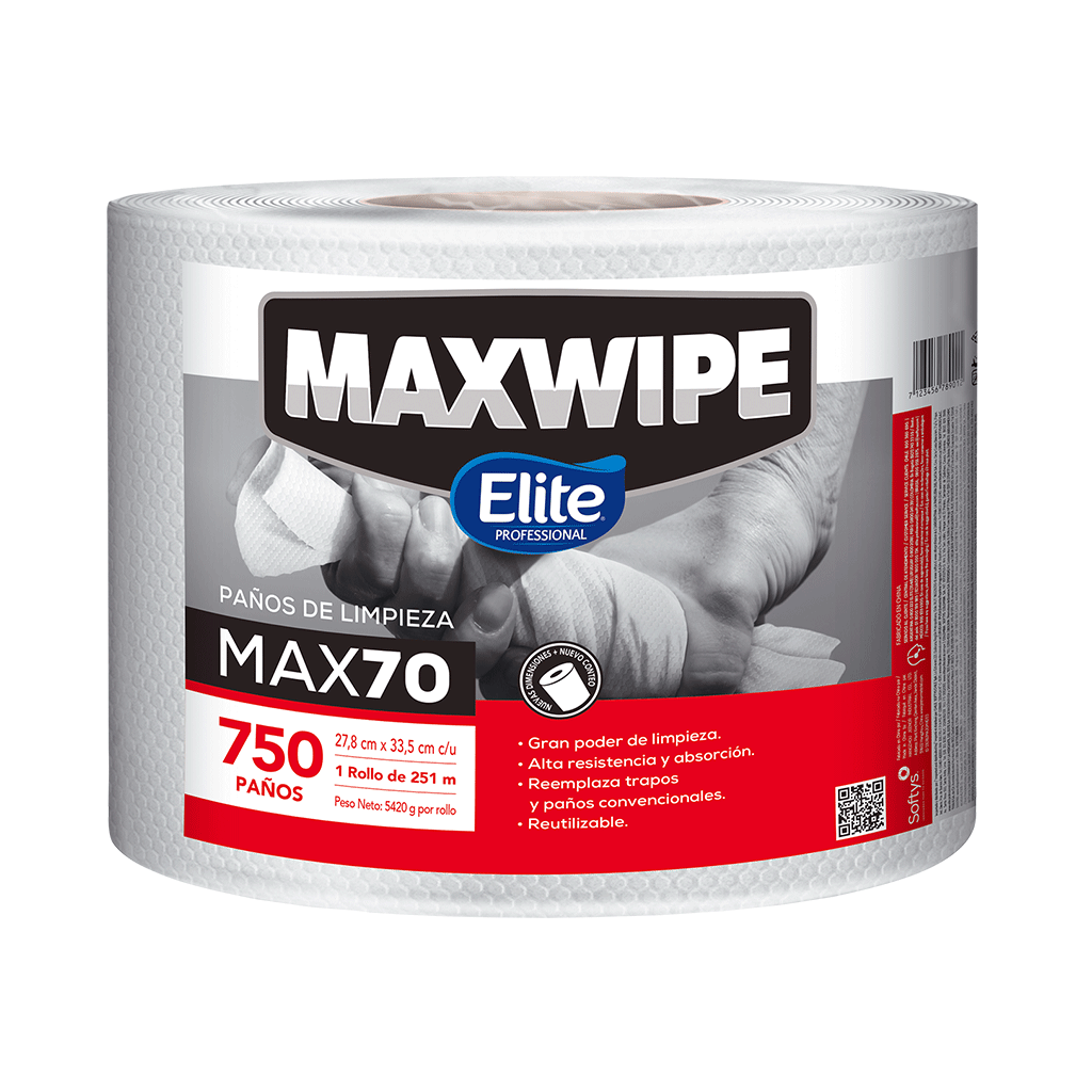 Paño de limpieza MAX70 / Formato Bobina