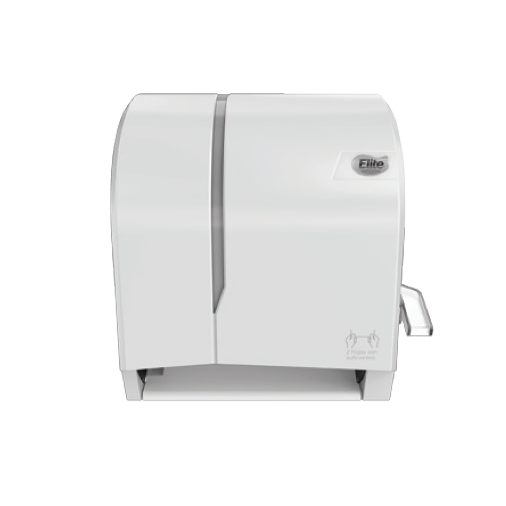 Dispensador Toalla Rollo Palanca  Evolution Blanco
