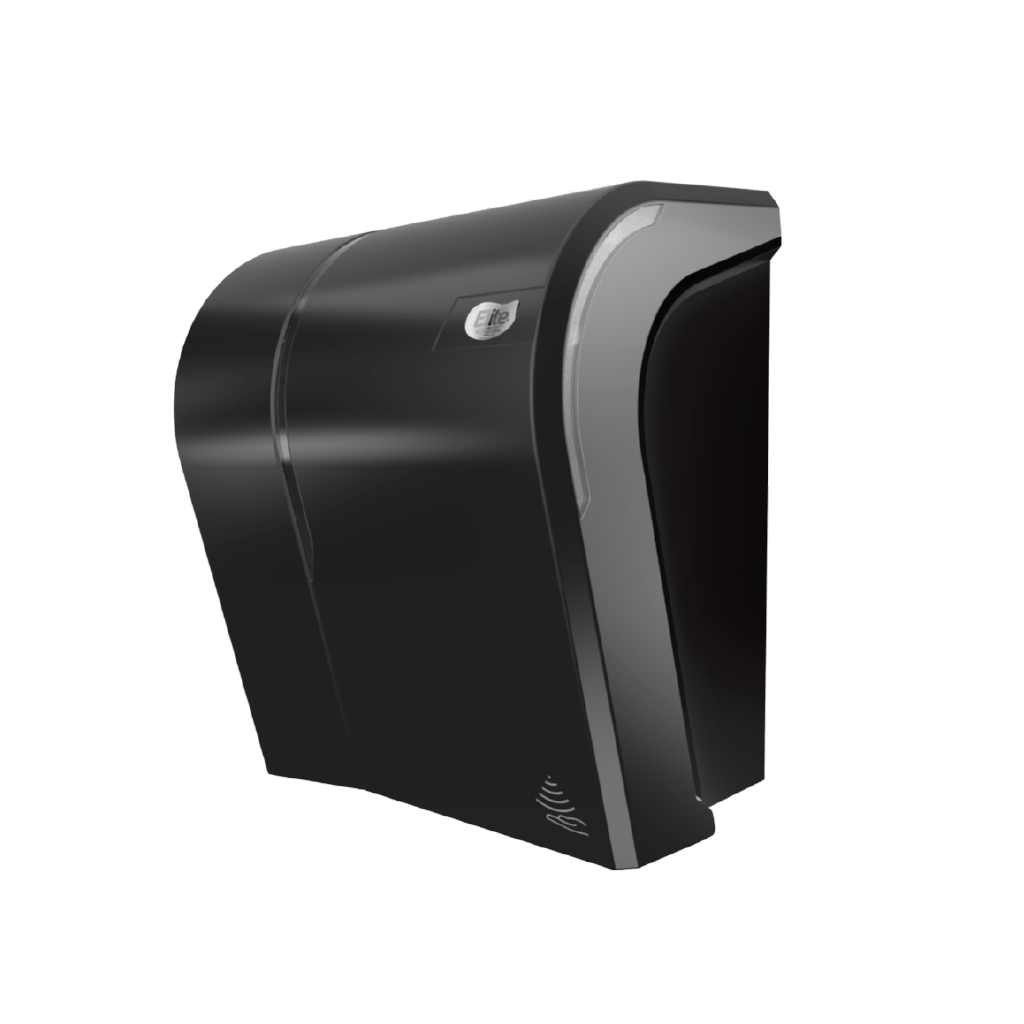 Dispensador Toalla Rollo Auto Cut Automático Evolution Negro