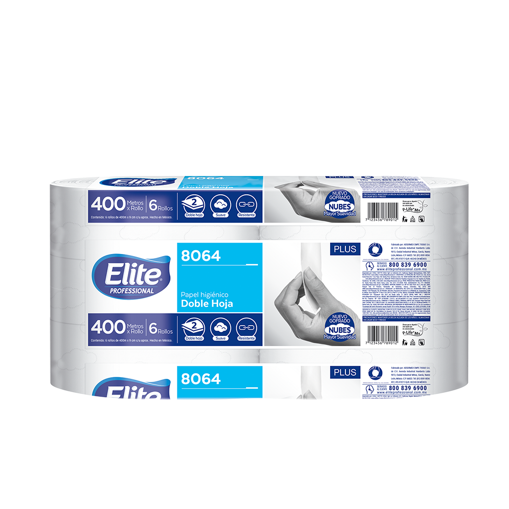 Papel Higiénico Plus 400 mts
